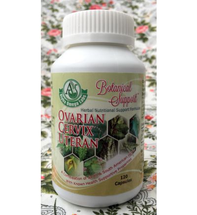 Botanical Support - Ovarian/Cervical/Uteran - 120 Capsules x 500mg