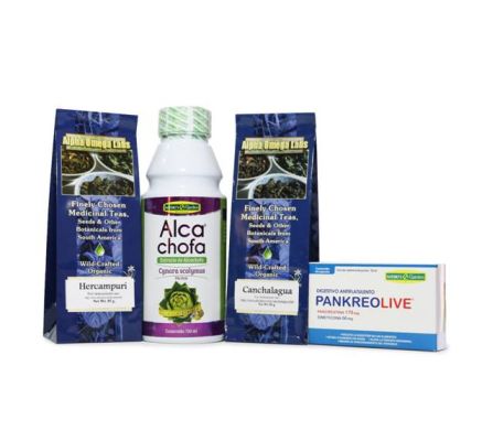 Weight Loss Assist Bundle – Alcachofa, Hercampuri, PankeoLive, Canchalagua