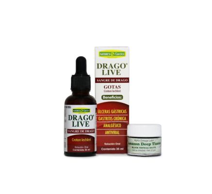 Amazon Deep Topical Salve (22 g.) with Drago Live (30 ml.)