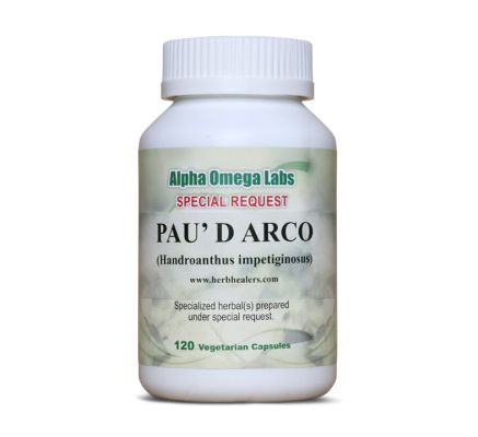 Pau d'Arco Lapacho/Taheebo - 120 Capsules x 500mg